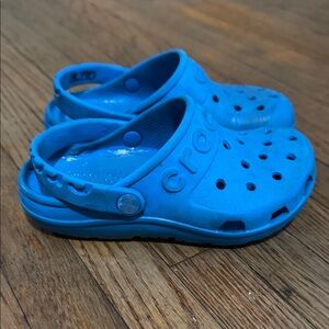 CROCS Kids Clog in Bright Blue